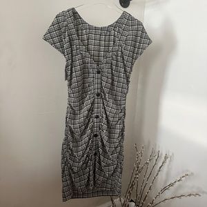 GANNI Seersucker Dress